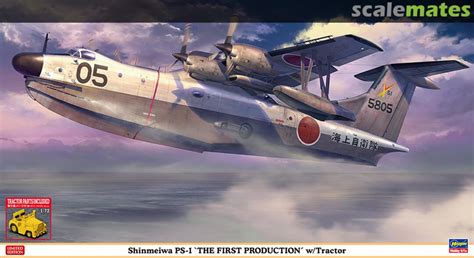 Shinmeiwa PS-1 `The First Production´ w/ Tractor, Hasegawa 02427 (2023 ...