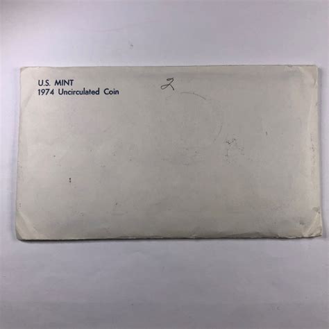 1974 United States Mint Uncirculated Coin Set*Two IKE Dollars Included ...