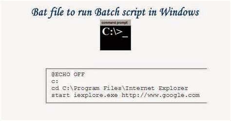 How to Open a File Using a Bat File 的图像结果