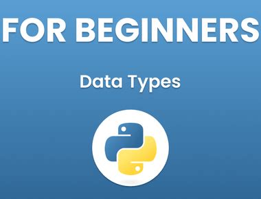Image result for Python Data Types for Beginners