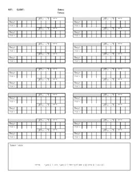 Image result for ABA Data Collection Instructions Examples