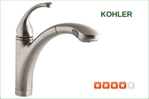 KOHLER K-10433-G Forte Single Control Pull-out Kitchen Sink Faucet ...