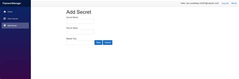 Password Manager · Deep Mehta
