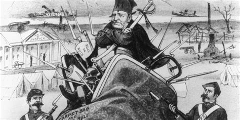 What’s the difference between a carpetbagger and a scalawag?