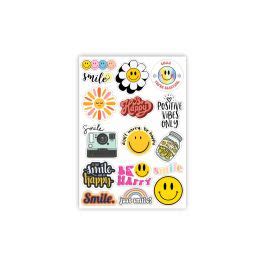 Smile Sticker Sheet – Fun & Happy Stickers for a Positive Vibe