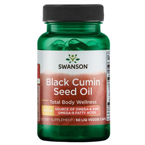 Black Cumin Seed Oil 500mg - 60 Liquid Veggie Capsules - Vita Health Ltd