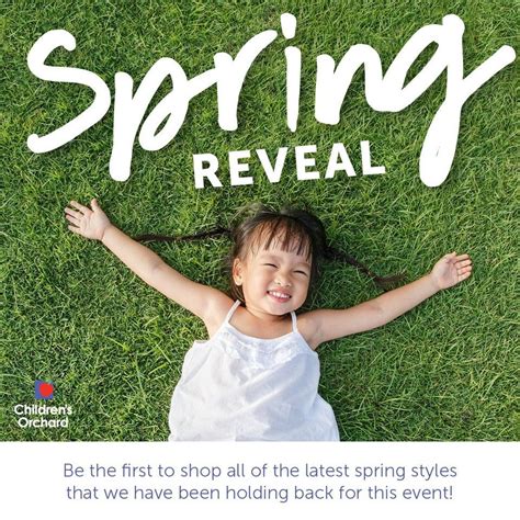 Spring and Summer Reveal, Children's Orchard (Rowley, MA), 9 January ...