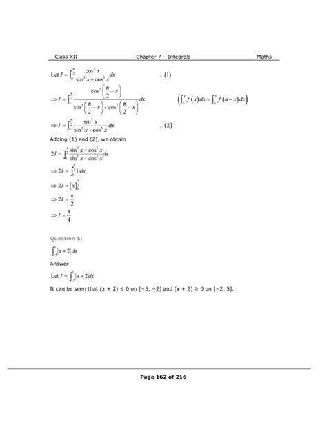 NCERT Class 12 Maths Chapter 7 Exercise 7.11 Solutions - Integrals