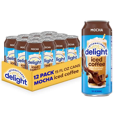 Amazon.com: International Delight Iced Coffee, Mocha, Grab and Go ...