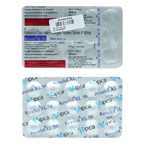 Buy Revelol XL 50 Tablets online | Uses, Side Effects, Price and ...