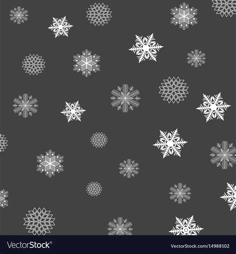 Snowflake pattern Royalty Free Vector Image - VectorStock