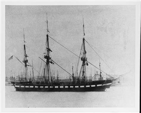 NH 91722 USS SABINE, 1855-83