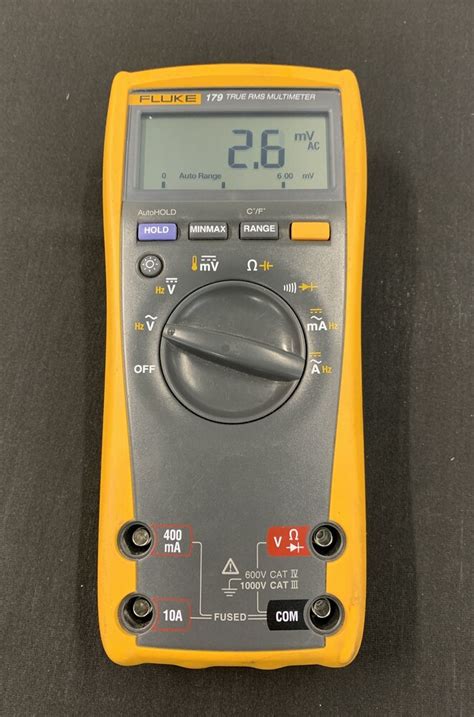 Image result for Fluke 179 Multimeter Usage Tutorial