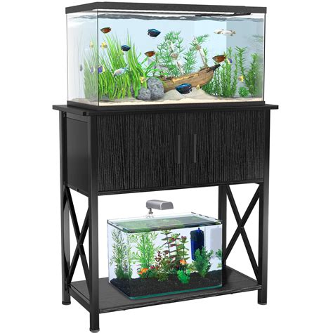 Amazon.com: 29 Gallon Aquarium Stand, Metal Fish Tank Stand with ...