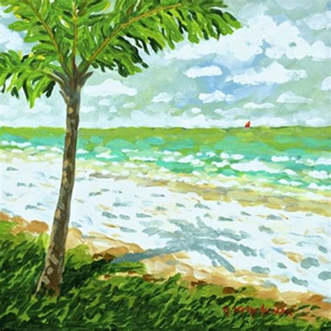 Blue Shutters beach art print for Sale - Cottage & Bungalow