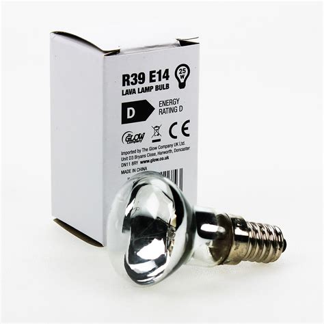 25W R39 E14 Single Lava Lamp Bulb