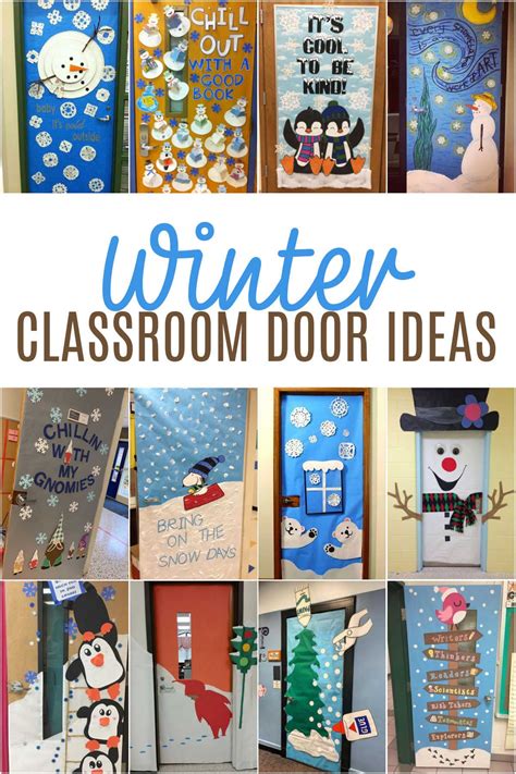 Winter Classroom Door Decorating Ideas | Winter door decorations ...