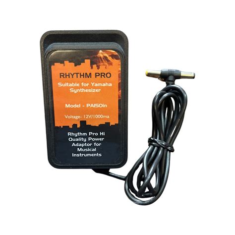 Rhythm Pro Original Quality Adapter for Yamaha Keyboard PSR i425/i455 ...