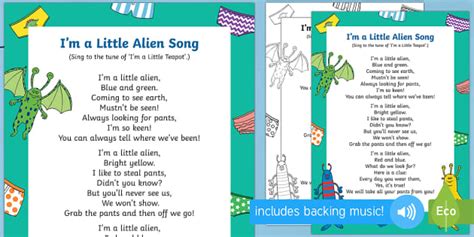 Image result for Alien Songs EYFS