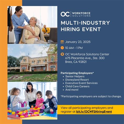 OC Workforce & Economic Development | California job seekers! You may be eligible for the ...