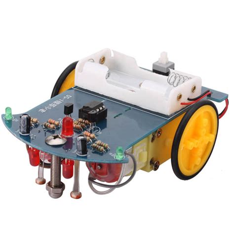 BUY NOW : DIY Line Follower Robot Geared Motor + Tracking circuit ...