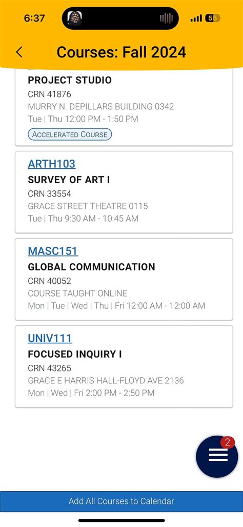 How’s my schedule look? : r/vcu