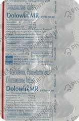 Dolowin Mr Strip Of 10 Tablets: Uses, Side Effects, Price & Dosage ...