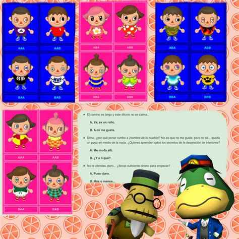 Animal Crossing New Leaf Face Chart – NMXBLO