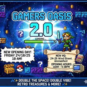 The Gamers Oasis New Shop Grand Opening , 24/26 wind street Ammanford ...