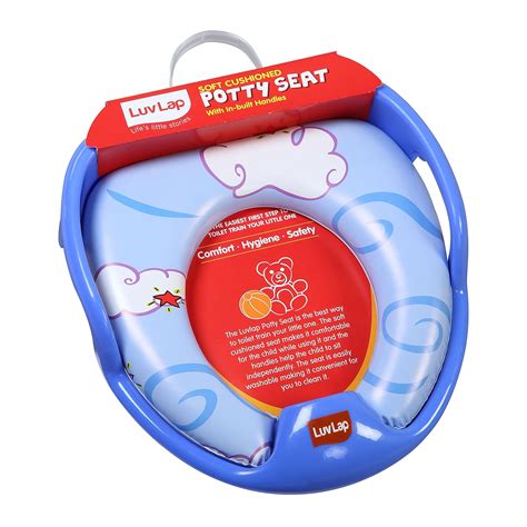 Buy LuvLap Soft Padded Baby Toilet seat / potty seat for babies 1 year ...