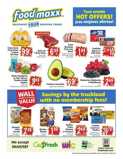 Food Maxx Flyer this week from January 14