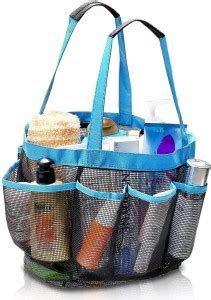 ELV Quick Dry Mesh Shower Caddy Hanging Toiletry and Bath Organizer ...