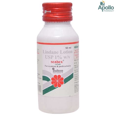 SCABEX LOTION 50ML Price, Uses, Side Effects, Composition - Apollo Pharmacy