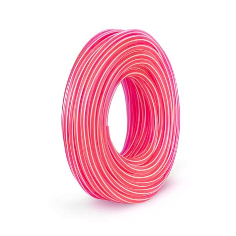 Garbnoire 20 Meter 0.5 Inch PVC Pink Striped Water Pipe|Lightweight ...