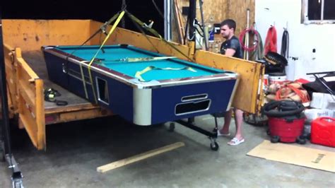 Image result for Using a Pool Table Lift