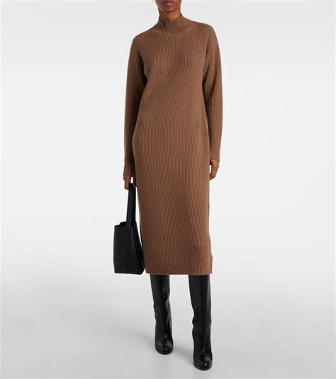 Vincita wool and cashmere sweater dress in beige - S Max Mara | Mytheresa