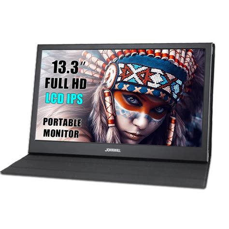Portable Monitor hdmi touch screen 13.3 inch 2K PC PS4 Xbox 360 1080P ...