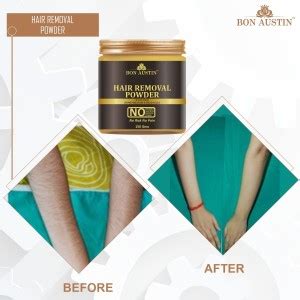 Bon Austin Pure Hair Removal Powder- For Fast Hair Removal without Pain ...