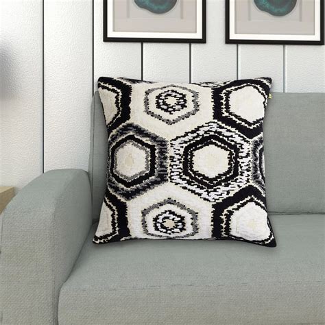 Buy Oppulance Velvet Printed Cushion Cover - 40 x 40 cm from Home ...