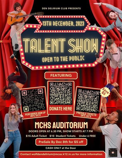 Den Delirium Talent Show, Michigan City High School, December 13 2023 ...