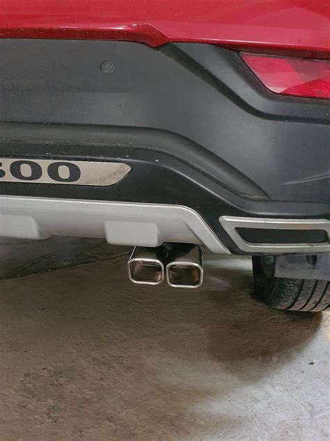 Oshotto Stainless Steel SS-010 Car Exhaust Muffler Silencer Cover ...