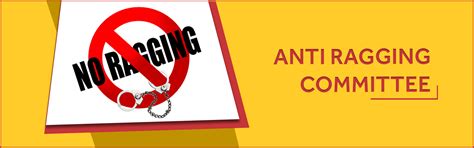 Click Here to View Anti-Ragging Committee