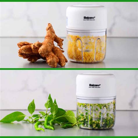 Balzano ChefMaster Rechargeable Mini Electric Chopper