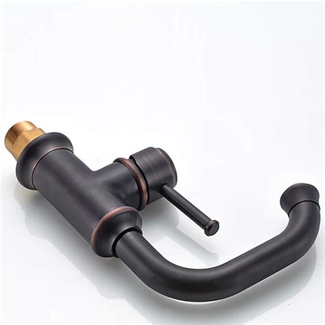 Bathroom Sink Mixer Faucet Vintage Deck Mounted, 360 Swivel Rotatable ...