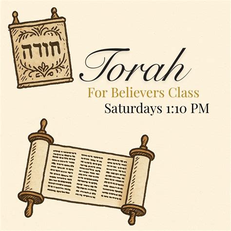 Torah For Believers Class, Shabbat Shel Shalom Messianic Fellowship ...
