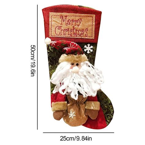 Merry Christmas Printed 3d Santa - Little Surprise Box
