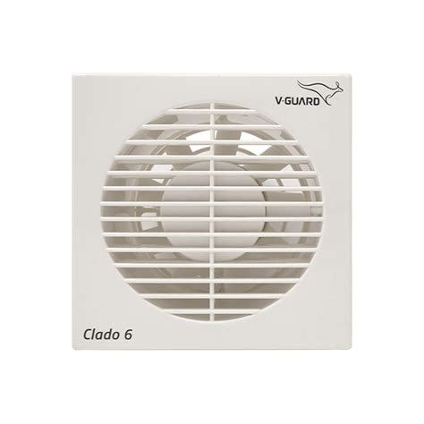 V-Guard Clado 6 Exhaust Fan | 1900 RPM | Noiseless | Energy Efficient ...