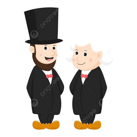 Abraham Lincoln Y George Washington PNG, Vectores, PSD, e Clipart Para ...