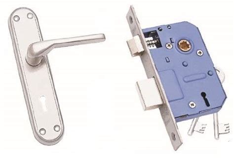 Kodia 01 Mortice Lock Set Stainless Steel Handle Double Turn MS Body ...