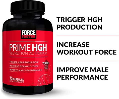 Force Factor HGH Supplement for Men with AlphaSize - 75 Capsules | Buy Now with Express ...